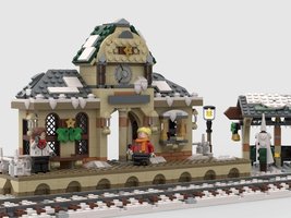Набор LEGO MOC-124954 Little Winter Station