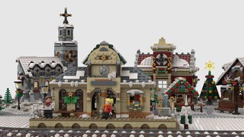 Набор LEGO Little Winter Station