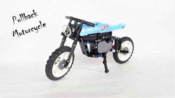 Набор LEGO MOC-12574 TC13 Pullback Motorcycle
