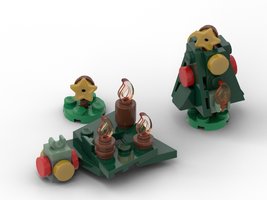 Набор LEGO Advent Wreath / Christmas Tree (2-in-1)