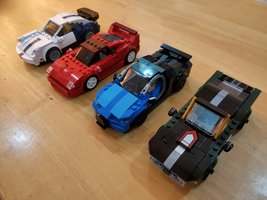 Набор LEGO 7-stud Porsche 911 Turbo 3.0 Update
