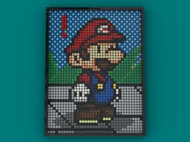 Набор LEGO Paper Mario Frame 36x48