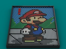 Набор LEGO Paper Mario Frame 36x48