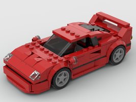 Набор LEGO 7-stud Ferrari F40