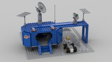 Набор LEGO MOC-127603 Remake-493: Space Command Center