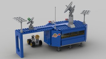 Набор LEGO Remake-493: Space Command Center