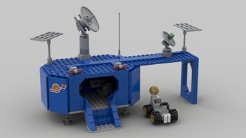 Набор LEGO Remake-493: Space Command Center