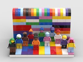 Набор LEGO MOC-130633 40516 Pride Flags