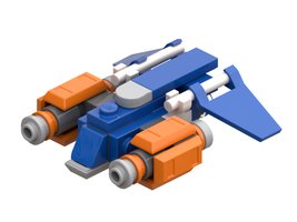 Набор LEGO MOC-132028 Hiigaran Bomber