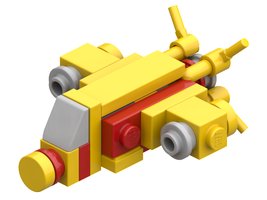 Набор LEGO MOC-132032 Taiidan Attack Bomber