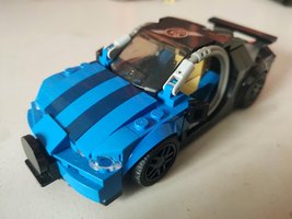 Набор LEGO MOC-132099 7-stud Bugatti Chiron