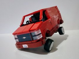 Набор LEGO MOC-133507 Astro Van Lowrider Upgrade