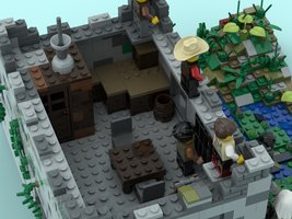 Набор LEGO zombie apocalypse