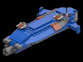 Набор LEGO MOC-134566 Hiigaran Assault Frigate T3