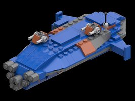 Набор LEGO MOC-134567 Hiigaran Assault Frigate T2
