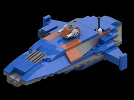 Набор LEGO MOC-134568 Hiigaran Assault Frigate T1