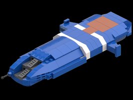 Набор LEGO MOC-134569 Hiigaran Torpedo Frigate T3