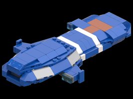 Набор LEGO MOC-134570 Hiigaran Torpedo Frigate T2