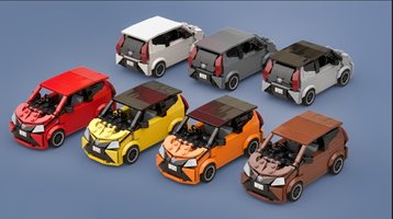 Набор LEGO Toyota Aygo MkII