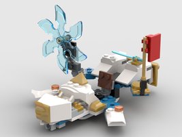 Набор LEGO MOC-138605 Zane's Powerboat EVO Mech - 71761