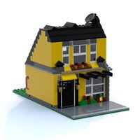 Набор LEGO MOC-13975 Alternative 4996 Modular Moc