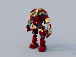 Набор LEGO MOC-14080 76031 + 70123 - ironman mech