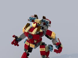 Набор LEGO 76031 + 70123 - ironman mech
