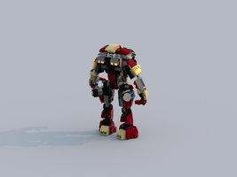 Набор LEGO 76031 + 70123 - ironman mech