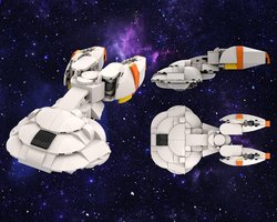 Набор LEGO MOC-141785 31133 Federation Starship