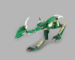 Набор LEGO 31058 alternative build Phorusrhacos