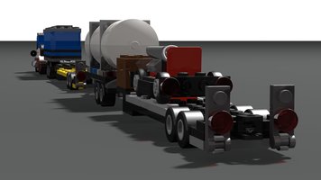 Набор LEGO Road Train