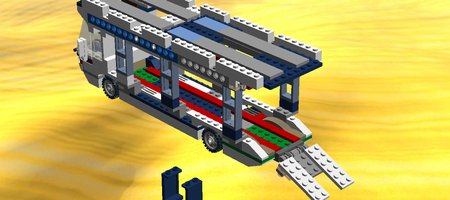 Набор LEGO 31052 - alt - car carrier truck