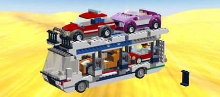 Набор LEGO 31052 - alt - car carrier truck