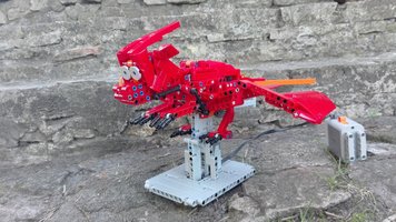 Набор LEGO MOC-14438 LEGO Dragon kinetic sculpture