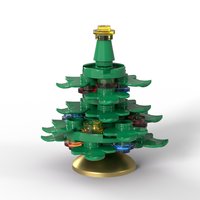 Набор LEGO Christmas Tree - Minifigure Scale