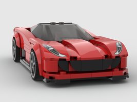Набор LEGO MOC-153976 Ferrari 599 XX GTO