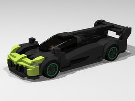 Набор LEGO MOC-154628 Vanwall Vandervell 680 LMh