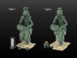 Набор LEGO Statue of Pensive Bodhisattva (21042 Alternative Builds)