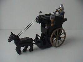 Набор LEGO MOC-15489 Carriage (Hansom Cab)