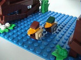Набор LEGO Old Wooden Drawbridge