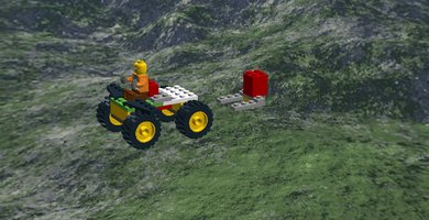 Набор LEGO 4 Wheeler