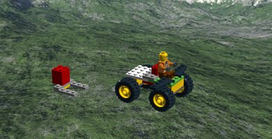 Набор LEGO 4 Wheeler