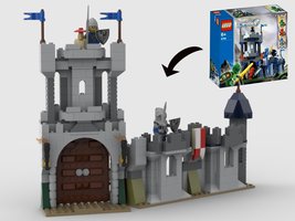 Набор LEGO MOC-159001 31120: Knight's Castle Wall Remake