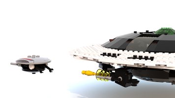Набор LEGO Medium Alien Saucer with repair/combat drone