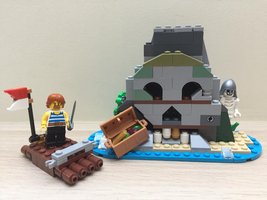 Набор LEGO 31120: Volcano Island Remake