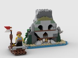 Набор LEGO 31120: Volcano Island Remake