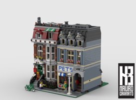Набор LEGO 10218 Pet Shop Furnitures