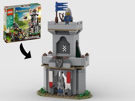 Набор LEGO MOC-161889 31120 - Outpost Attack Remake