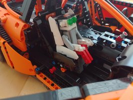 Набор LEGO child with seat for LEGO 42056