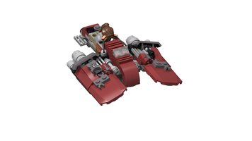 Набор LEGO 75099 Alternative Rey's Racer (Original by Brick Pasta)